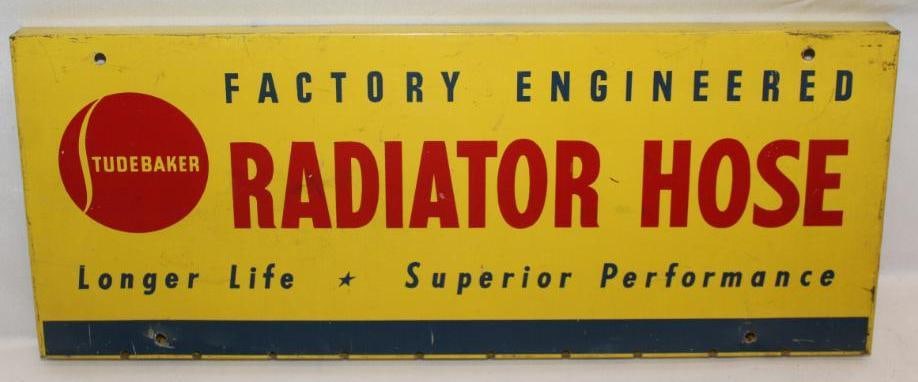 Studebaker Dealership Radiator Hose Display Rack Sign (1 of 4)
