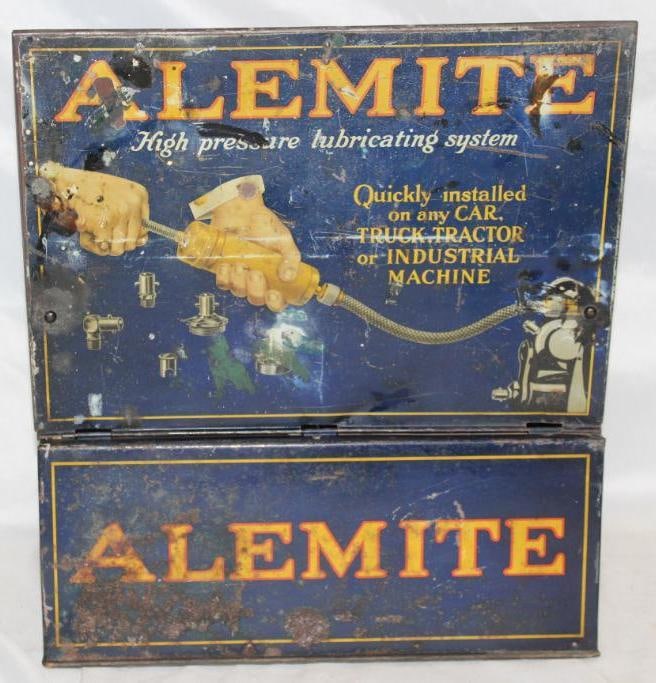 Alemite Lubricating System Countertop Advertising Display (1 of 9)