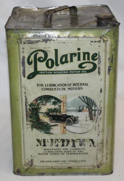 Polarine Standard Oil of Indiana Graphic 5 Gallon Oil Can (1 of 10)