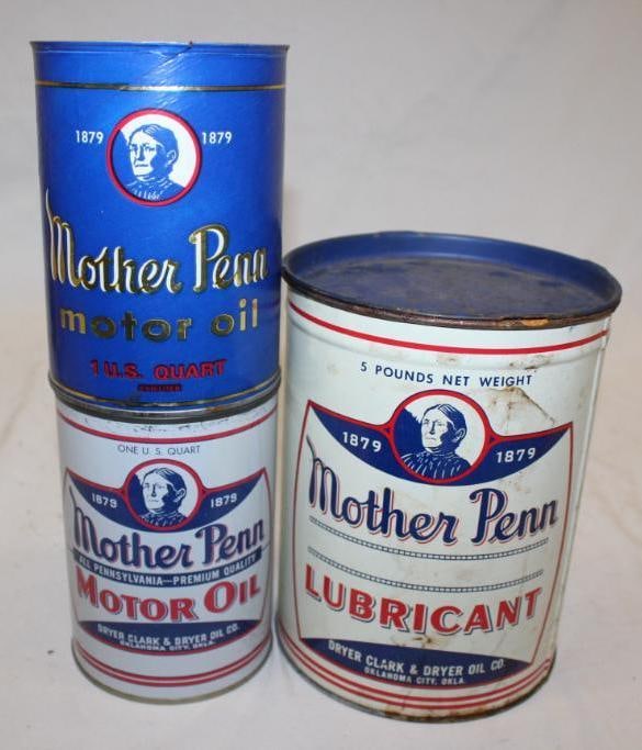 Group of 3 Mother Penn Cans (1 of 2)