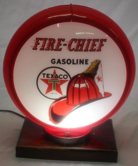 Texaco Fire Chief Gas Pump Globe Reproduction (1 of 6)