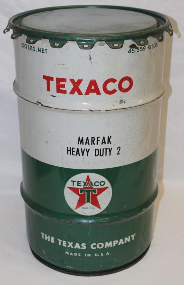 Texaco 100 Lb Marfak Grease Can (1 of 4)