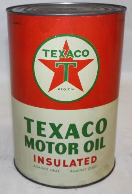 Texaco Insulated 5 Quart Motor Oil Can (1 of 4)