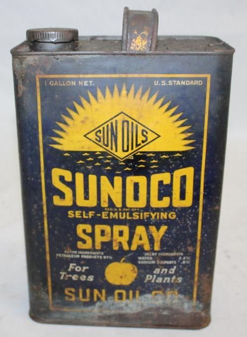 Early Sunoco Sun Oil One Gallon Plant Spray Can (1 of 4)