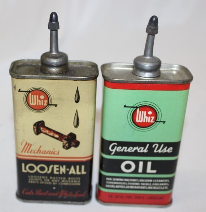 Group of 2 Whiz Handy Oiler Cans (1 of 2)