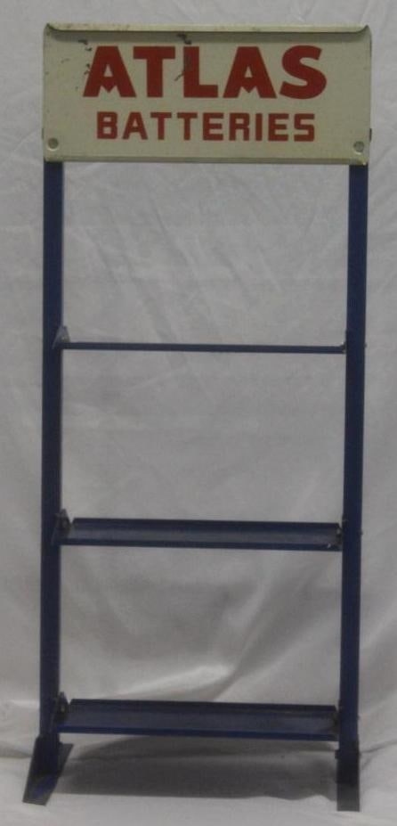 Atlas Batteries Advertising Display Rack (1 of 3)