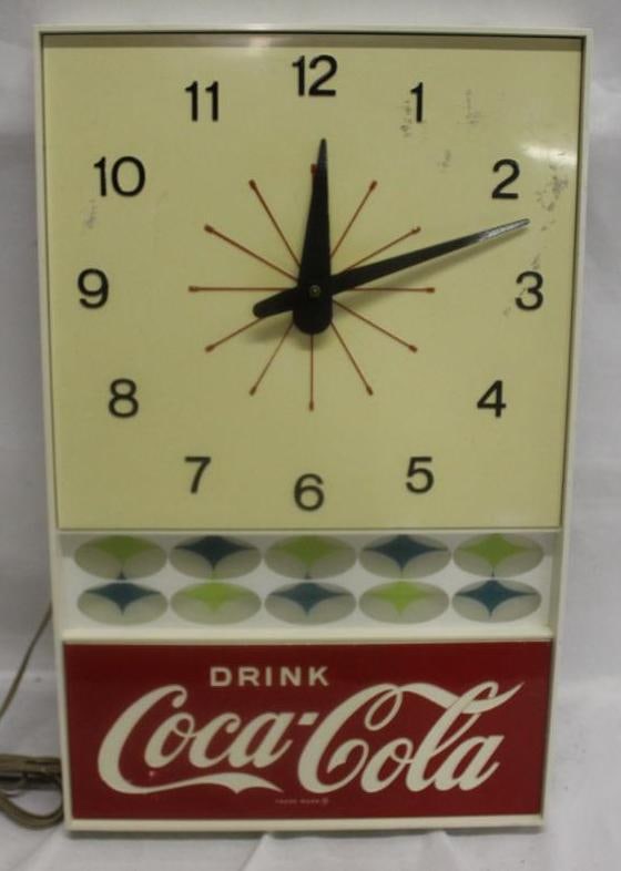Drink Coca Cola Soda Advertising Clock (1 of 4)