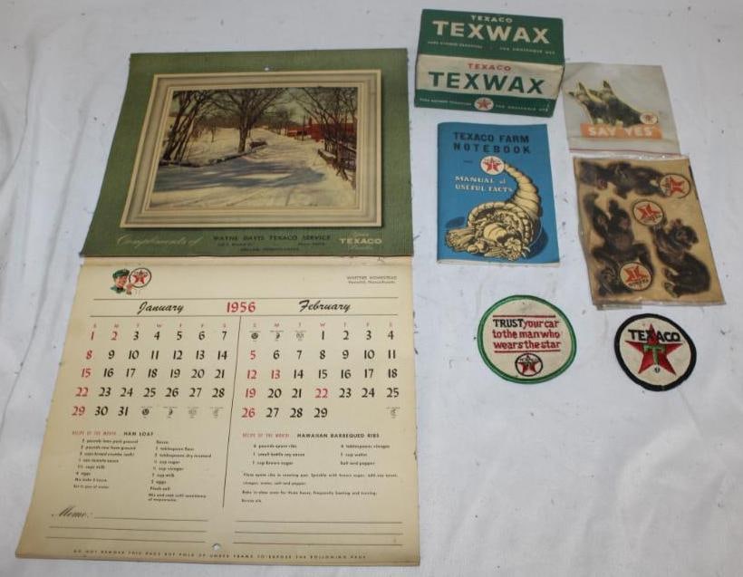 Large Group of Texaco Advertising Items (1 of 4)