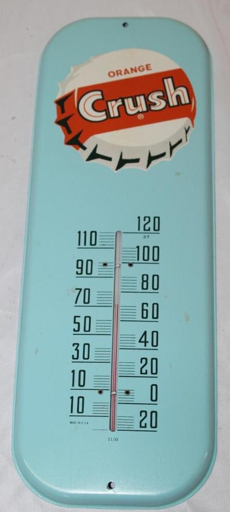 Orange Crush Soda Advertising Thermometer (1 of 2)