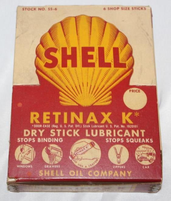 NOS Shell Door Ease Lubricant Cans with Display (1 of 4)