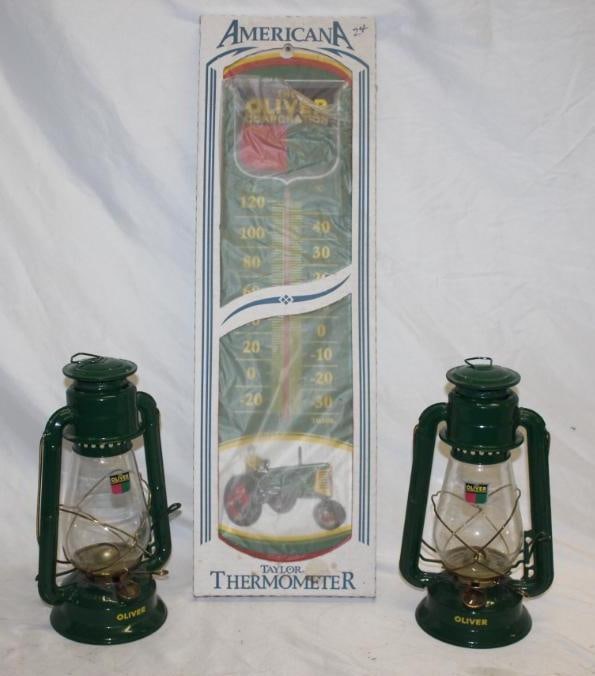 Group of 4 Oliver Tractor Advertising Display Items (1 of 7)