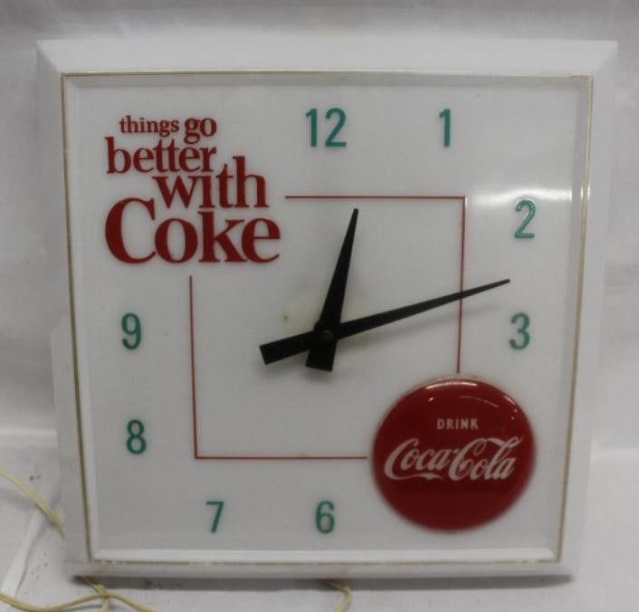 Coca-Cola "Better with Coke" Advertising Clock (1 of 4)