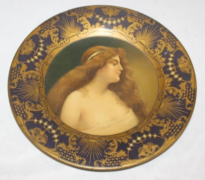 1905 Anheuser Busch Graphic Advertising Plate: in good condition with only minor wear, 10" diameter