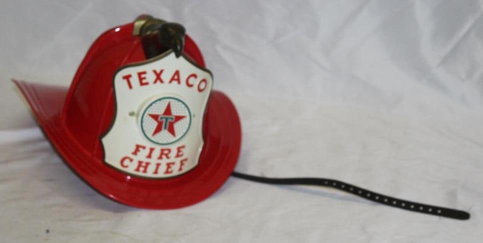 NOS Texaco Fire Chief Helmet w/ Box (1 of 8)