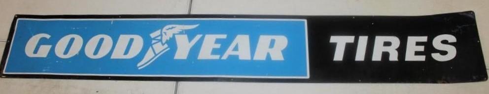 Goodyear Tires Advertising Sign. (1 of 5)