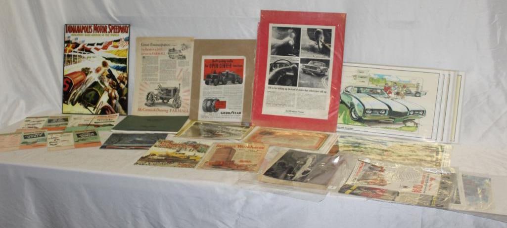 Large Group of Automobile Dealership and Brand Advertisements (1 of 4)