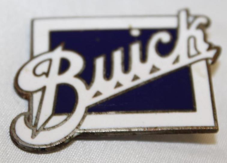 1926-1927 Buick Radiator Emblem Badge: Cloisonne; 1.75" x 1.5"