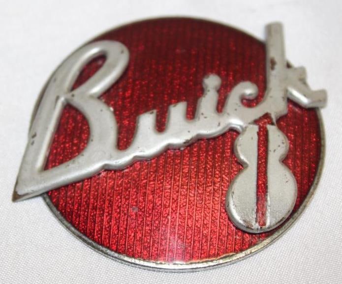 1936 Buick 8 Radiator Emblem Badge (1 of 2)