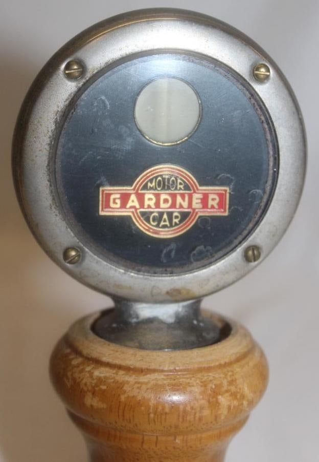 Gardener Boyce Moto Meter Radiator Mascot: 3" x 5" x 1.25"