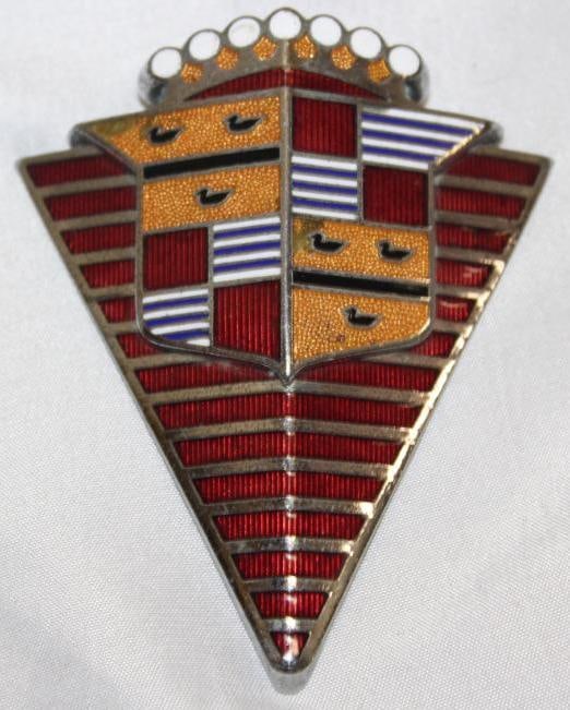 1947 Cadillac Radiator Emblem Badge (1 of 2)