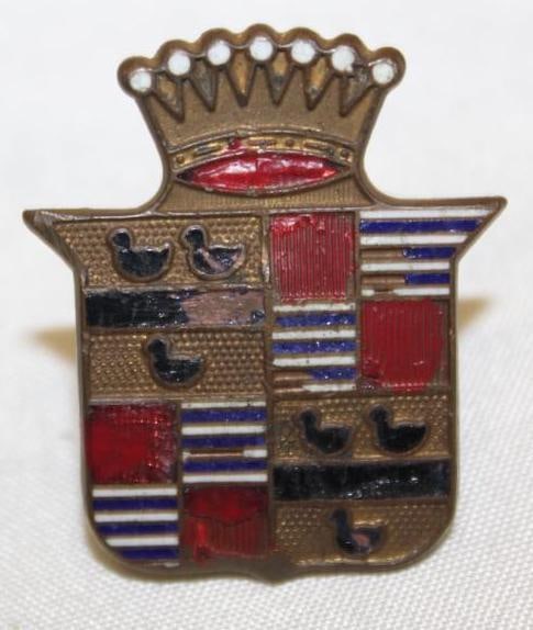 1930-1932 Cadillac Radiator Emblem Badge (1 of 2)