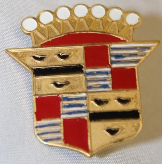 1940's Cadillac Radiator Emblem Badge (1 of 2)