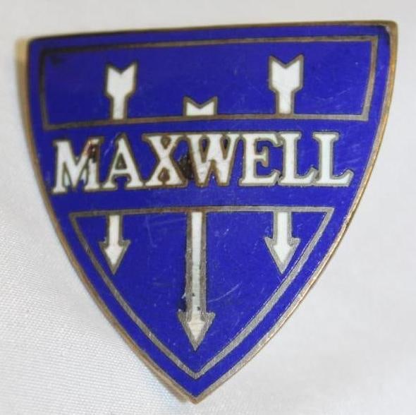 1922-1925 Maxwell Radiator Emblem Badge (1 of 2)