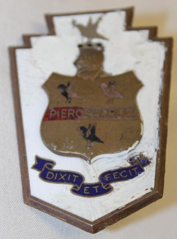 1928 Pierce Arrow Radiator Emblem Badge (1 of 2)
