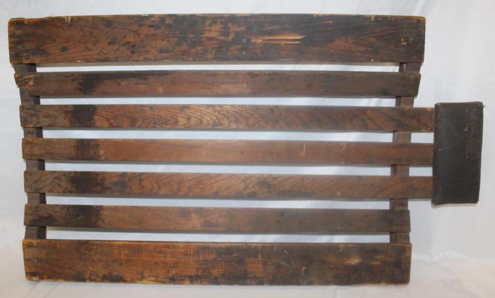 Early Wooden Auto Mechanic Creeper (1 of 2)