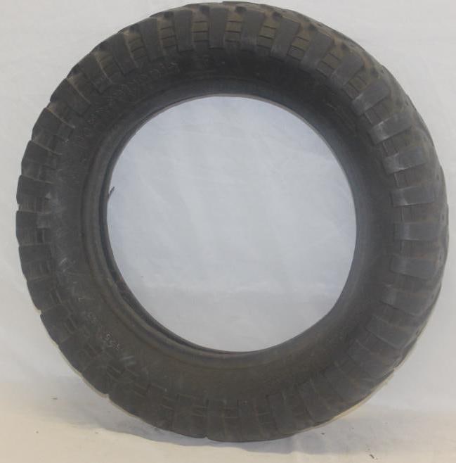 Pennsylvania Tire Advertising Display Tire: 5.25 x 5.5 x 17; 4 ply. It has some dry rot.