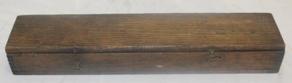 Set of 6 Mound Improved Valve Scraping Tools: It is in the original wood box. 18" x 4" x 2.5"