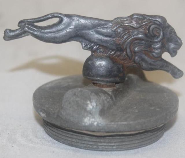 Monarch Lion Radiator Mascot Hood Ornament (1 of 3)
