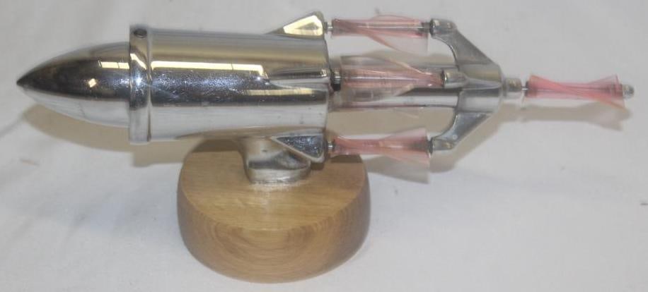 Rocket Accessory Radiator Mascot Hood Ornament (1 of 5)