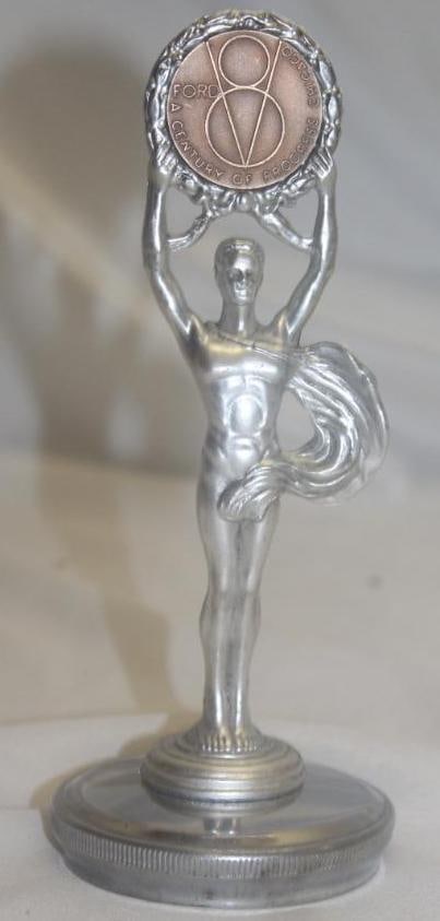 1933-1934 Ford Chicago World's Fair Radiator Mascot Hood Ornament (1 of 4)