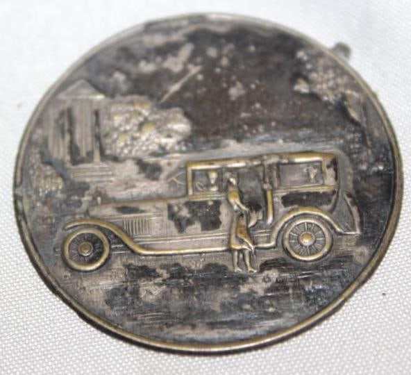 Early 1900's Figural Automobile Badge (1 of 2)