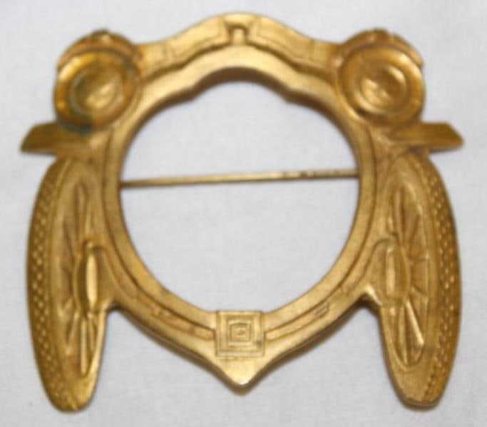 Early 1900's Figural Automobile Pin Badge (1 of 2)