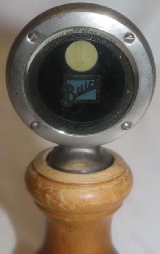 Buick Boyce Moto Meter Radiator Mascot: 3" x 5" x 1.25"