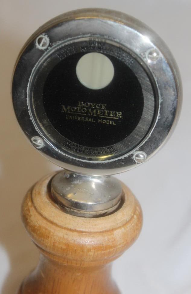 Boyce Moto Meter Radiator Mascot: 3" x 5" x 1.25"