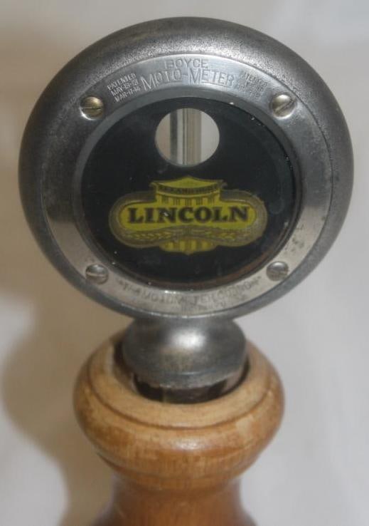 Leland Lincoln Boyce Moto Meter Radiator Mascot (1 of 3)