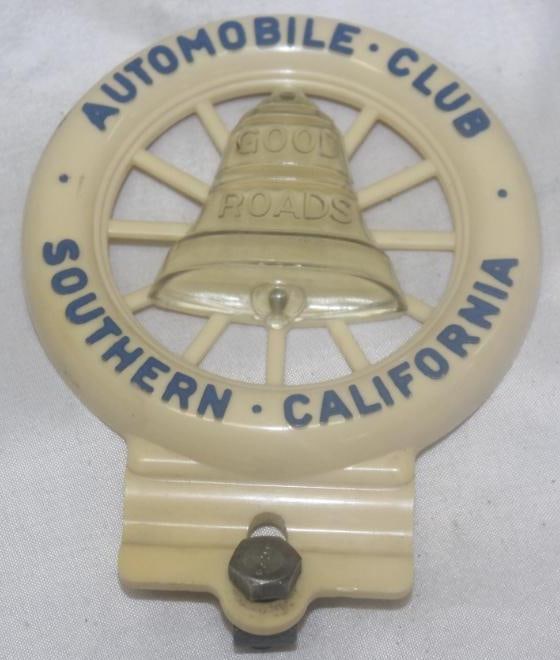 Automobile Club of Southern California Good Roads License Plate Topper (1 of 2)