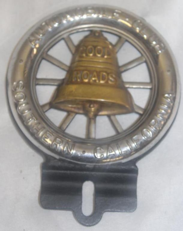 Automobile Club of Southern California Good Roads License Plate Topper (1 of 2)