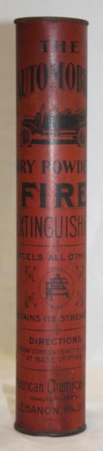 Automobile Graphic Touring Car Fire Extinguisher (1 of 2)