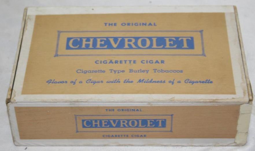 Chevrolet Motor Car Co Advertising Cigar Box (1 of 4)