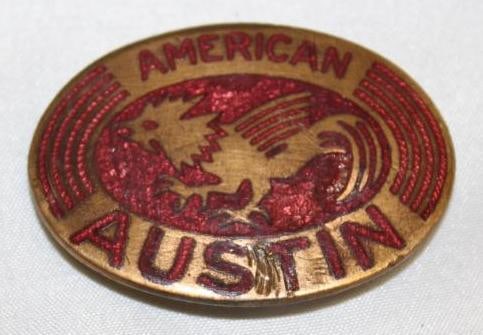 1930-1934 American Austin Radiator Emblem Badge (1 of 2)