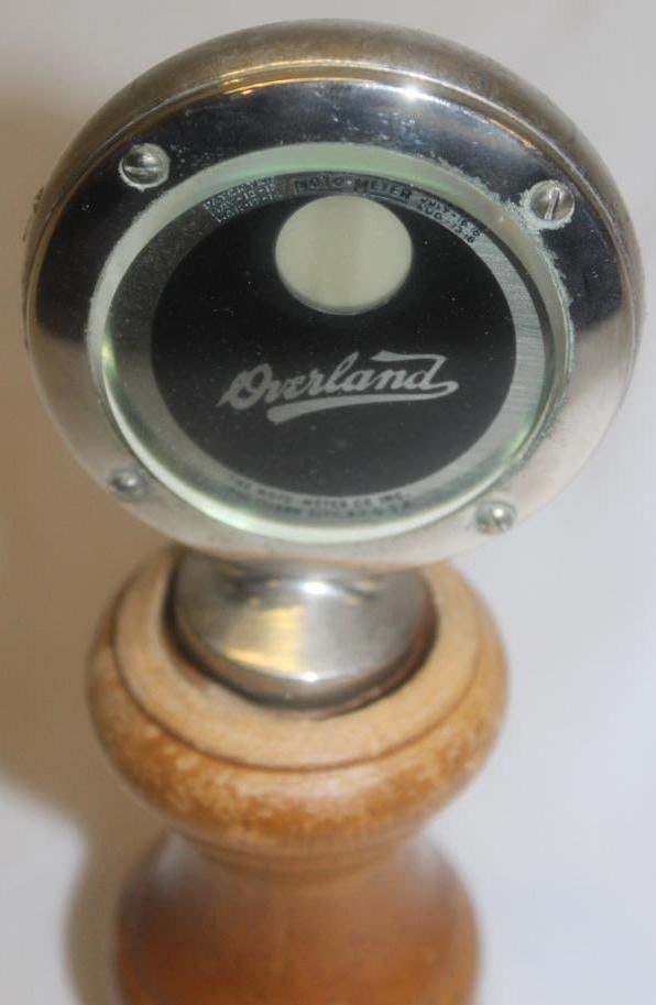 Overland Boyce Moto Meter Radiator Mascot: 3" x 5" x 1.25"