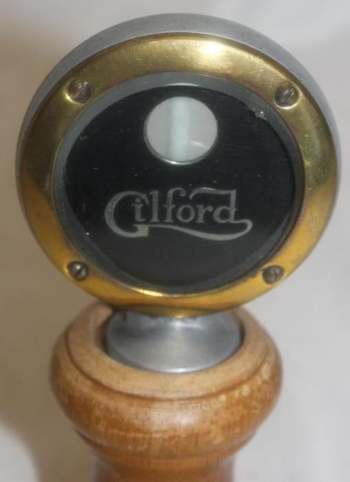 Gilford Boyce Moto Meter Radiator Mascot: 3" x 5" x 1.25"