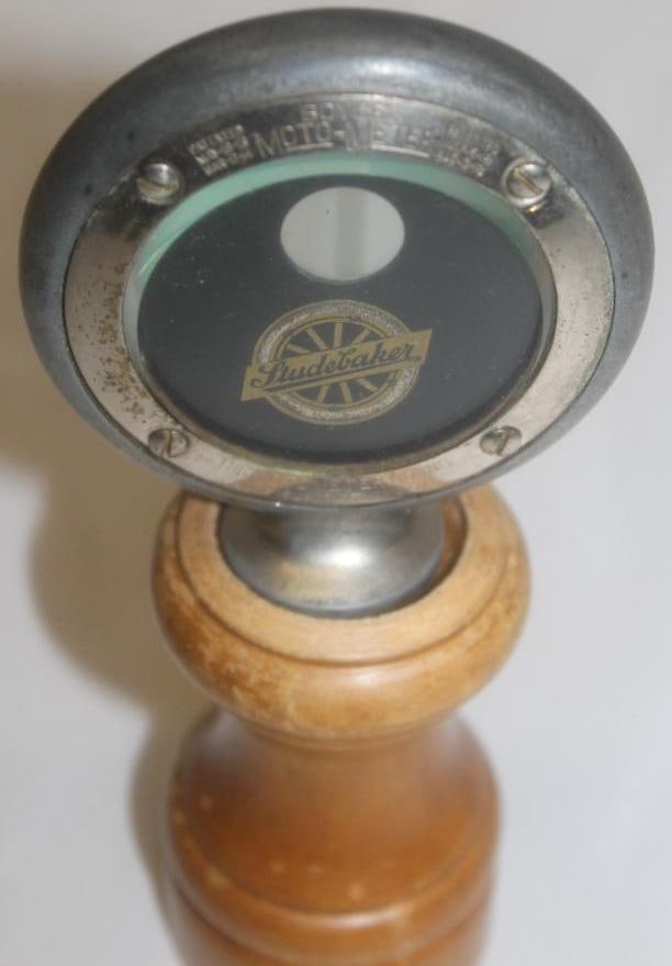 Studebaker Boyce Moto Meter Radiator Mascot: 3.25" x 5.5" x 1.25"