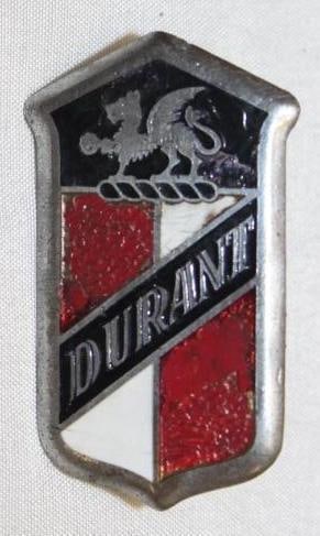 1930-1932 Durant Radiator Emblem Badge (1 of 2)