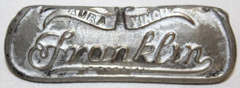 1923 Franklin Radiator Emblem Badge (1 of 2)