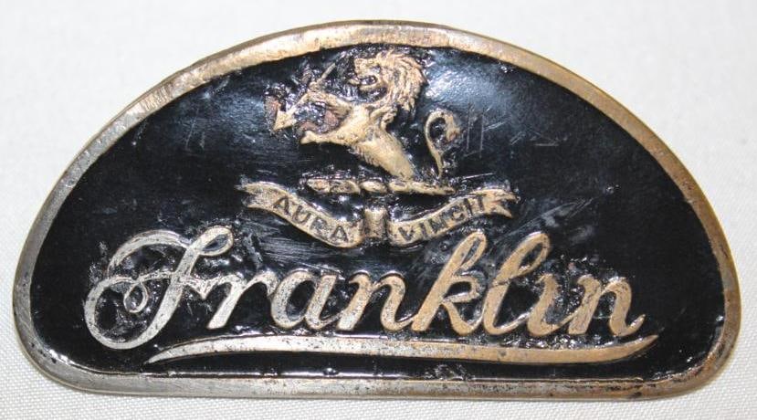 1923-1924 Franklin Radiator Emblem Badge (1 of 2)